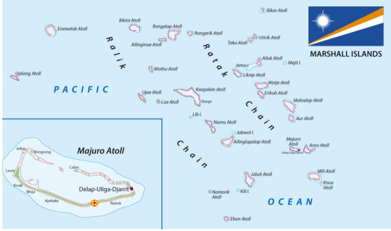 マーシャル諸島共和国 観光情報 行き方や地図 から核実験の歴史 世界雑学ノート