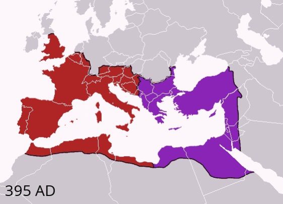ローマ帝国の分裂と崩壊から西ローマ帝国滅亡の裏側