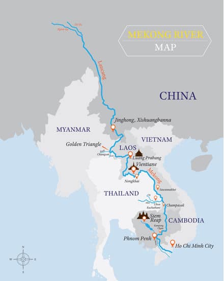 東南アジア最長の川 メコン川の長さ 世界で12番目 世界雑学ノート